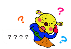 super hero Bun-chan sticker #13571613