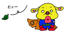 super hero Bun-chan sticker #13571629