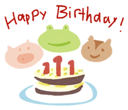 Animals like to talk! sticker #13572229