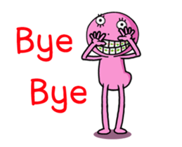 Lady pink Mars ha ha ha 2 sticker #13572309