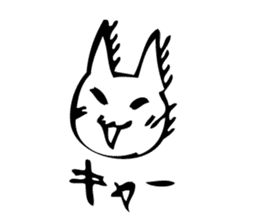 Simple cats Sticker type-01 sticker #13572489
