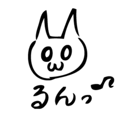 Simple cats Sticker type-01 sticker #13572493