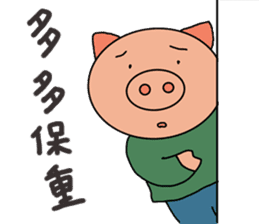 Chinese pig sticker #13572972