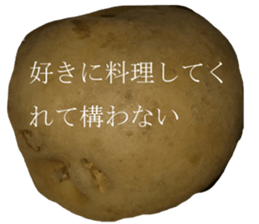 Opinion of potatoes sticker #13573270