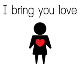 A little things call couple sticker #13573543