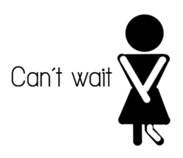 A little things call couple sticker #13573554