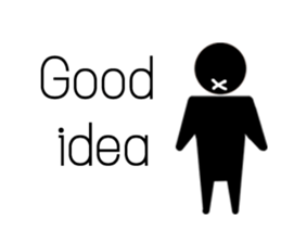 A little things call couple sticker #13573555