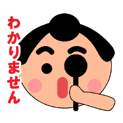 A little chubby boy.Sumo.