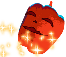 Lovely Halloween ~Cute Paprica~English sticker #13574000