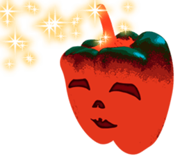 Lovely Halloween ~Cute Paprica~English sticker #13574002
