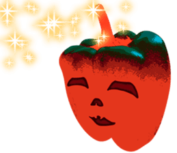 Lovely Halloween ~Cute Paprica~English sticker #13574002
