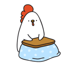 New Year Rooster sticker #13574054