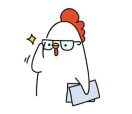 New Year Rooster sticker #13574066