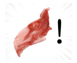 Extremely Animated real meat3 sticker #13574198