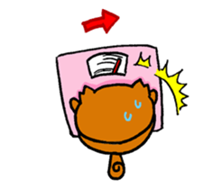 TABE Cat sticker #13574371