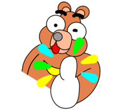 Kumakoron 2 sticker #13574448