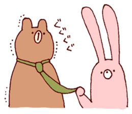 usagi to kuma sticker #13575147