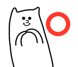 Cats White sticker #13575266