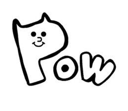 Cats White sticker #13575287