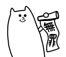 Cats White sticker #13575294