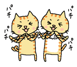 My cats , hinatiro (3) sticker #13575381