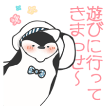 Sticker of the Bear and Penguin sticker #13575843