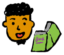 the daily life of Beard Boy sticker #13575872