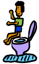 the daily life of Beard Boy sticker #13575875