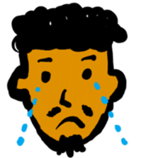 the daily life of Beard Boy sticker #13575881