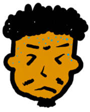 the daily life of Beard Boy sticker #13575884