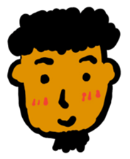 the daily life of Beard Boy sticker #13575885