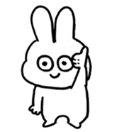 Choki the Rabbit 02 sticker #13576008
