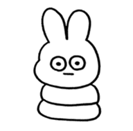 Choki the Rabbit 02 sticker #13576009