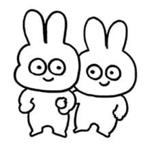 Choki the Rabbit 02 sticker #13576016
