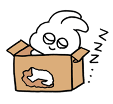 Choki the Rabbit 02 sticker #13576021