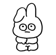 Choki the Rabbit 02 sticker #13576036