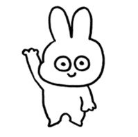 Choki the Rabbit 02 sticker #13576039