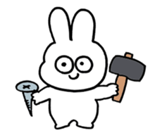Choki the Rabbit 02 sticker #13576042