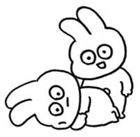 Choki the Rabbit 04 sticker #13576216