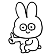Choki the Rabbit 04 sticker #13576223