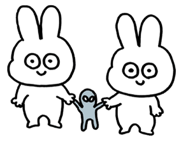 Choki the Rabbit 04 sticker #13576228
