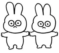 Choki the Rabbit 04 sticker #13576244