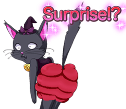Lovely Halloween ~Cute cat Animals~.. sticker #13576297