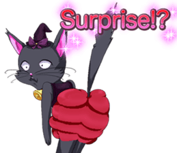 Lovely Halloween ~Cute cat Animals~.. sticker #13576297
