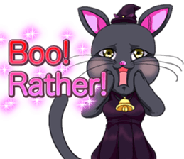 Lovely Halloween ~Cute cat Animals~.. sticker #13576299