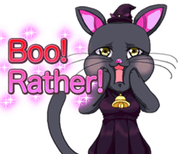 Lovely Halloween ~Cute cat Animals~.. sticker #13576299