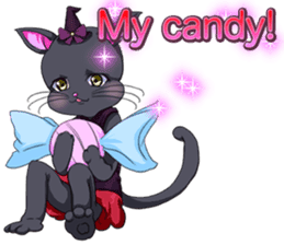 Lovely Halloween ~Cute cat Animals~.. sticker #13576301