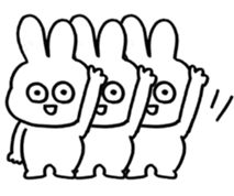 Choki the Rabbit 03 sticker #13576347