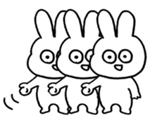 Choki the Rabbit 03 sticker #13576348