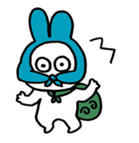 Choki the Rabbit 03 sticker #13576370